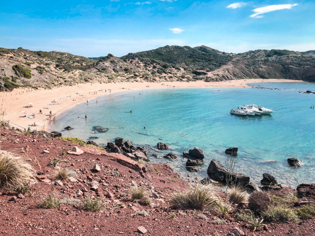 Minorque Platja de Cavalleria