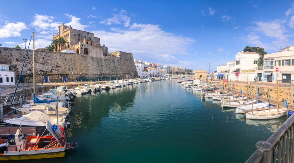 Minorque Ciutadella port