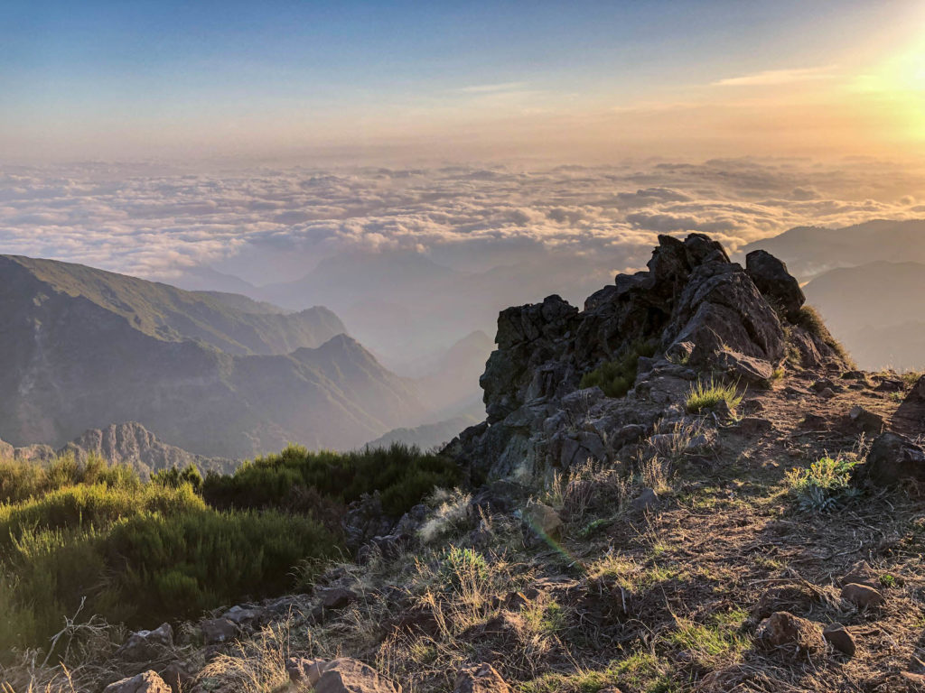 Image Pico do Arieiro lever de soleil